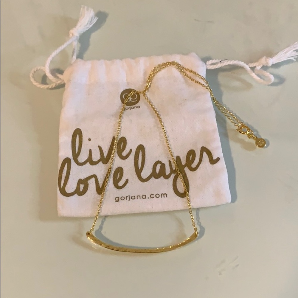 Gorjana tanner bar necklace